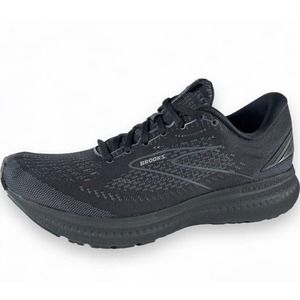 Brooks Running Race Shoes All Black Glycerin 19 Mens Size 12.5 Fast Shipping